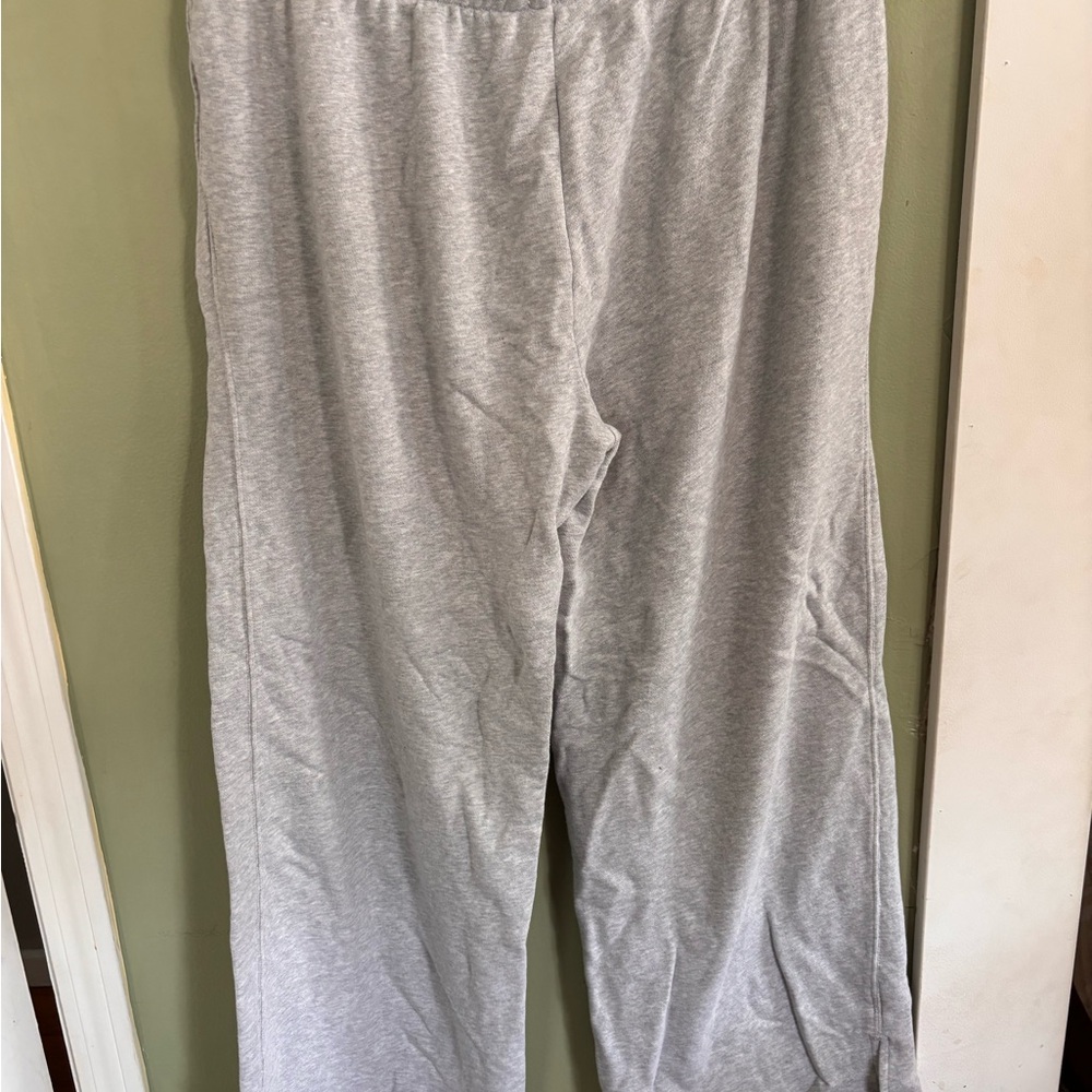 Aerie Heather Gray Sweatpants - Soft Elastic Waist